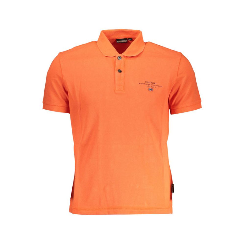 Red Cotton Polo Shirt