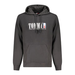 Black Cotton Men Sweater