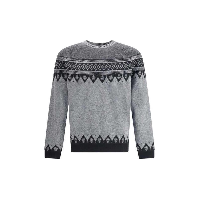 Jacquard pattern with skulls Sweater