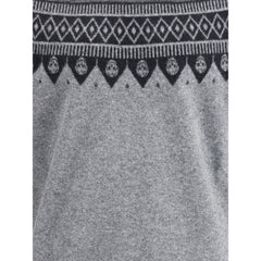 Jacquard pattern with skulls Sweater