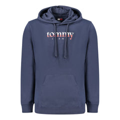 Blue Cotton Men Sweater
