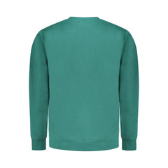 Green Cotton Mens Sweater