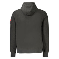 Black Polyester Men Sweater