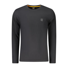Black Cotton Men TShirt