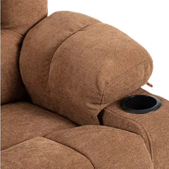 Manual Chaise Longue Sofa With Massage And Heating Function