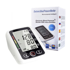 Medical Electronic Upper Arm Dynamic Pulse Detection Household Portable Smart Sphygmomanometer For The Elderly