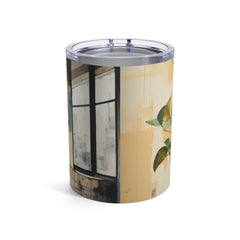 Insulated Tumbler 10oz - Rustic Botanical Plants-1