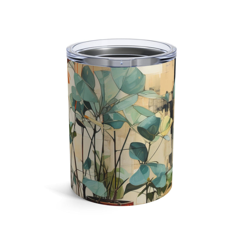 Insulated Tumbler 10oz - Rustic Botanical Plants-0