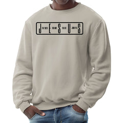 Mens Graphic Sweatshirt - the Truth the Way the Life-4