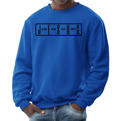 Mens Graphic Sweatshirt - the Truth the Way the Life-2
