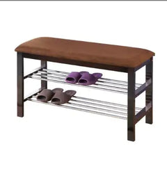 Wooden Shoe Stool