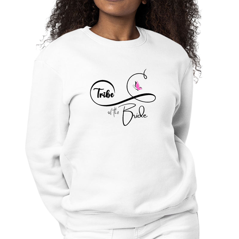 Womens Graphic Sweatshirt Tribe of the Bride - Wedding Bridal-0